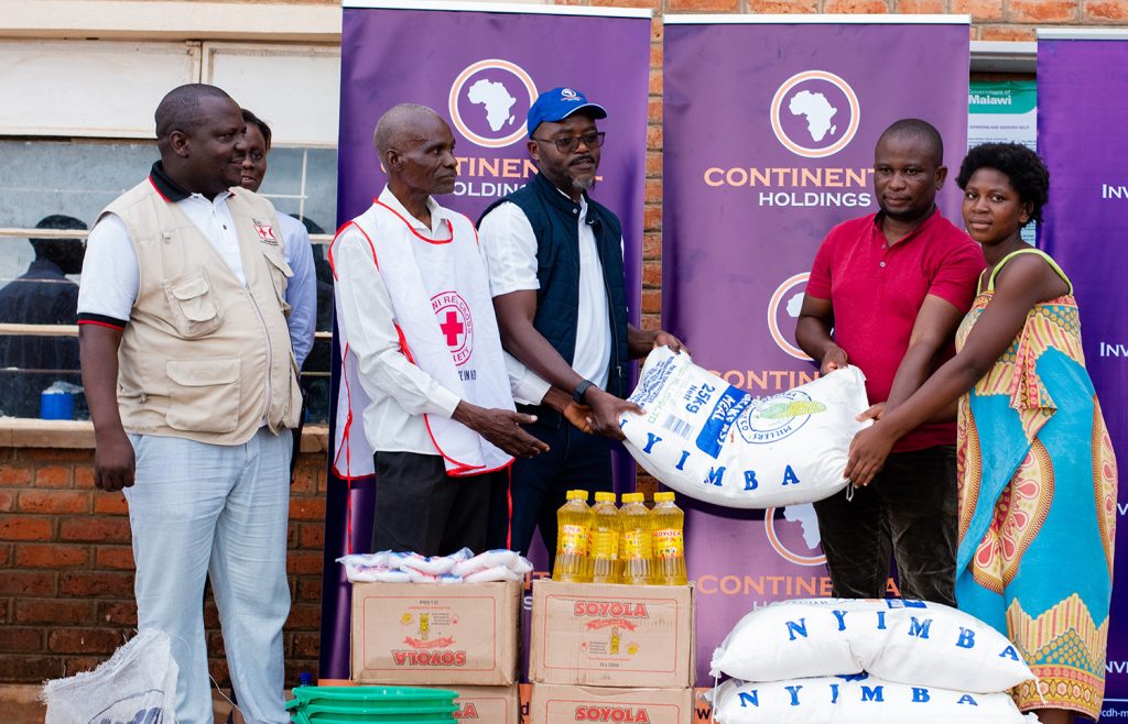 Continental Holdings staff visit Cyclone Freddy victims in Lunzu